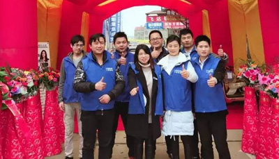 匠心獨具 藍炬星湖北江陵專賣店3.22開業盡顯風采！